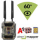 Deermapper Wildkamera Habicht 4.0 plus Solarpanel SP200 neuwertig